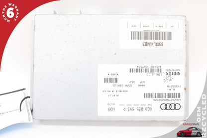 2013-2015 Audi TT 8J Sirius Satellite Radio Control Module Unit 8E0035593 OEM