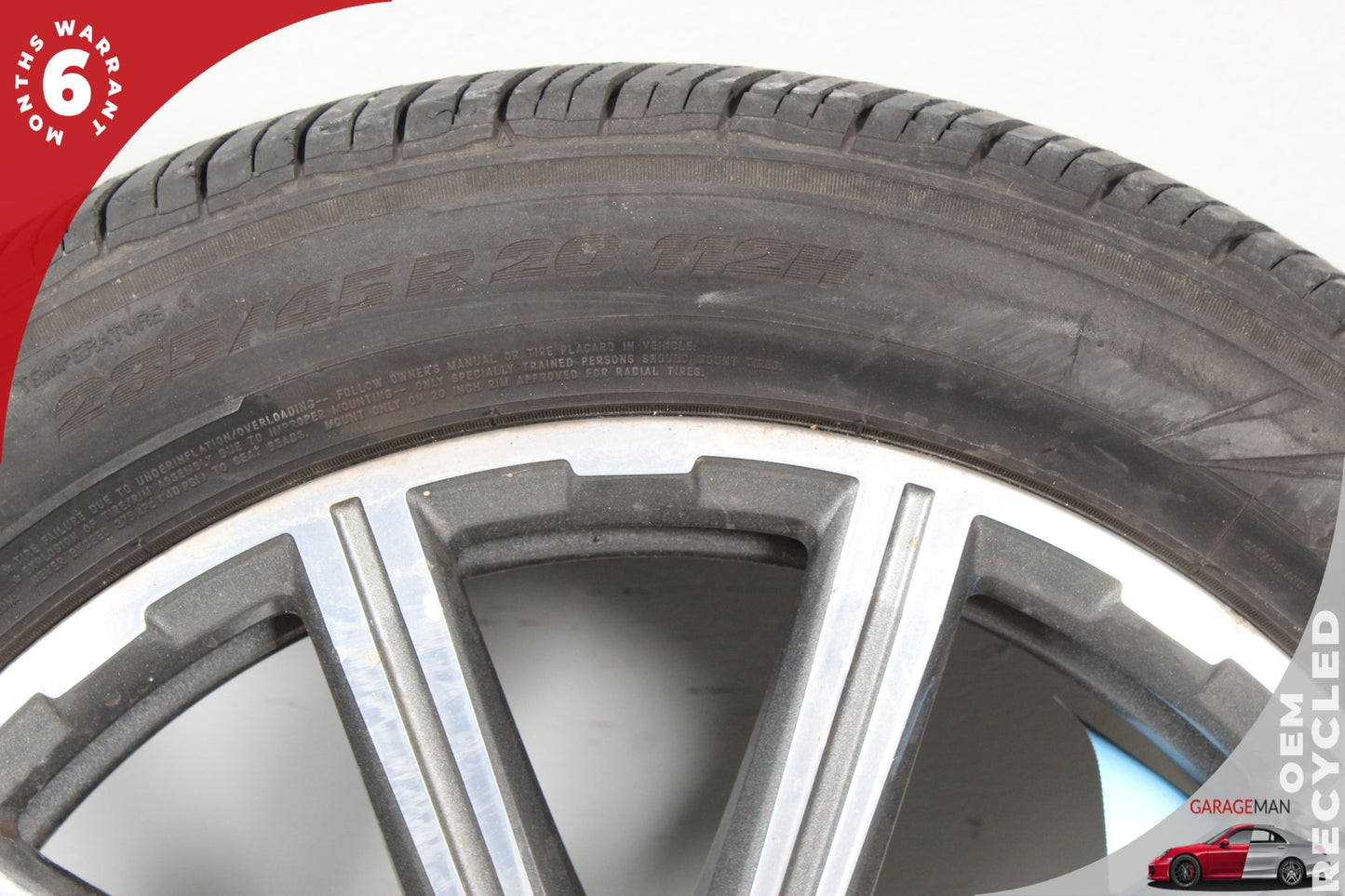2017-2019 Audi Q7 SUV Wheel Rim w/ Tire 10 Spoke 9JX20H2 ET33 4M0601025AE