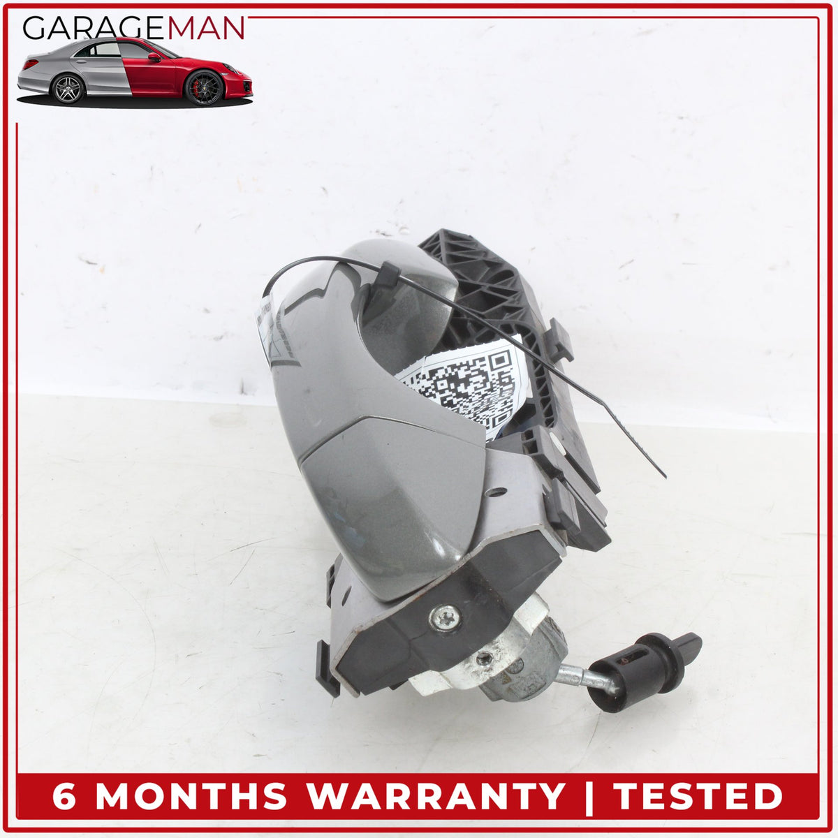 2019-2025 Audi Q3 Front Left Driver Side Exterior Door Handle Gray Metallic OEM
