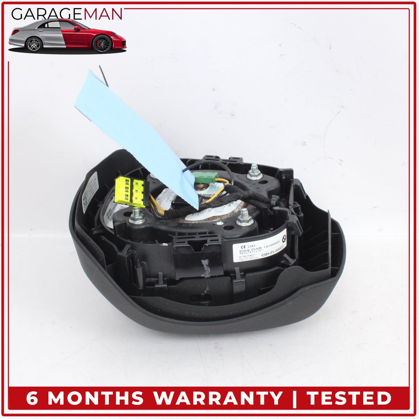 2014-2021 BMW i3 I01 Front Left Side Steering Wheel Airbag 33687036401 OEM