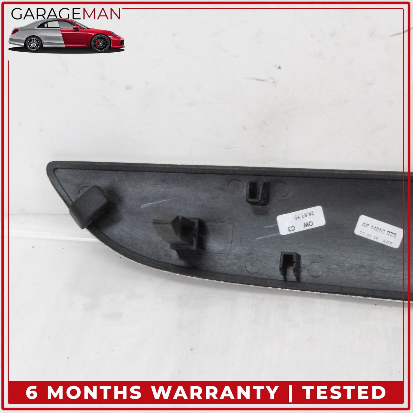2009-2016 Audi A4 S4 Front Dashboard Trim Cover Scale Aluminum 8K1853190 OEM