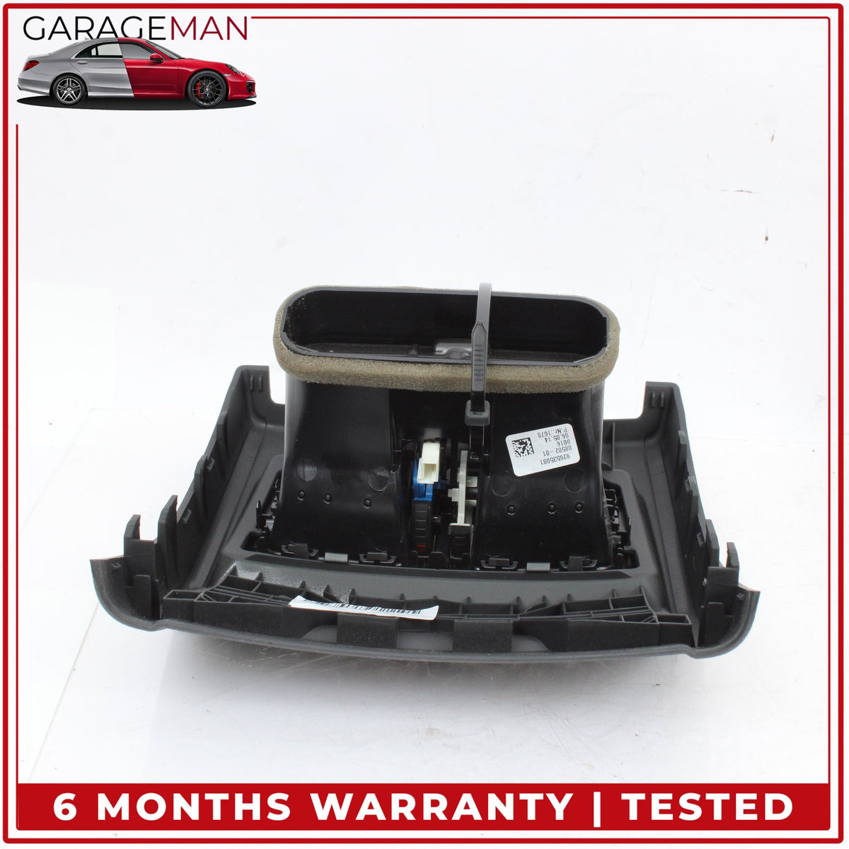 2012-2018 BMW 320i xDrive Rear Center Console A/C Air Vent Trim 9265350 OEM