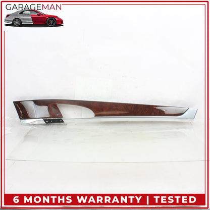 2010-2016 Porsche Panamera 970 Front and Rear Door Trim Cover Panel Wood Set OEM