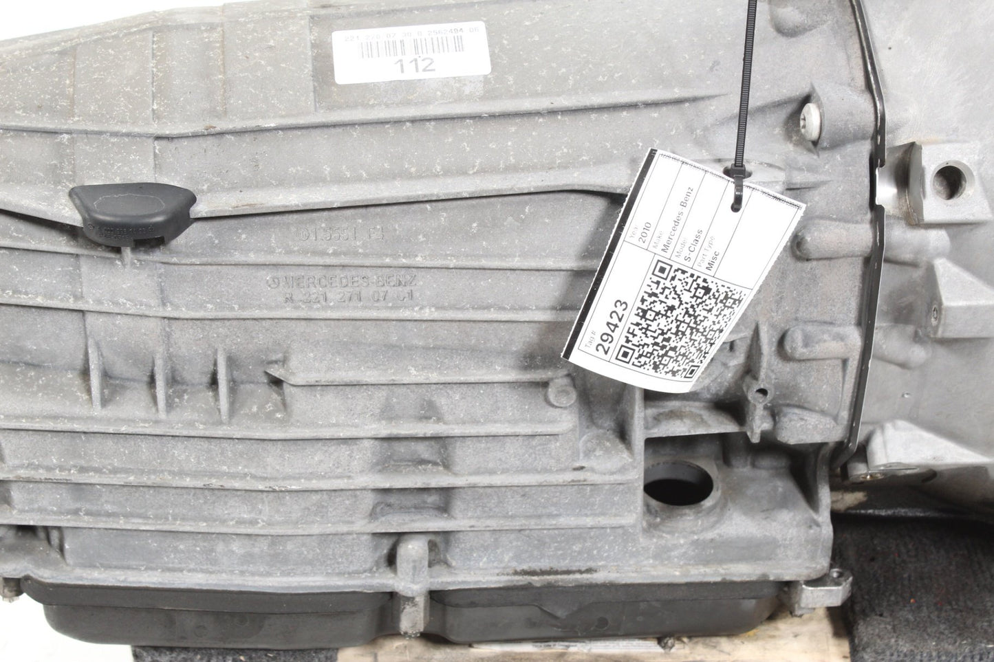 07-11 Mercedes W221 S550 CL550 RWD 7G Automatic Transmission 722.904 OEM 185K