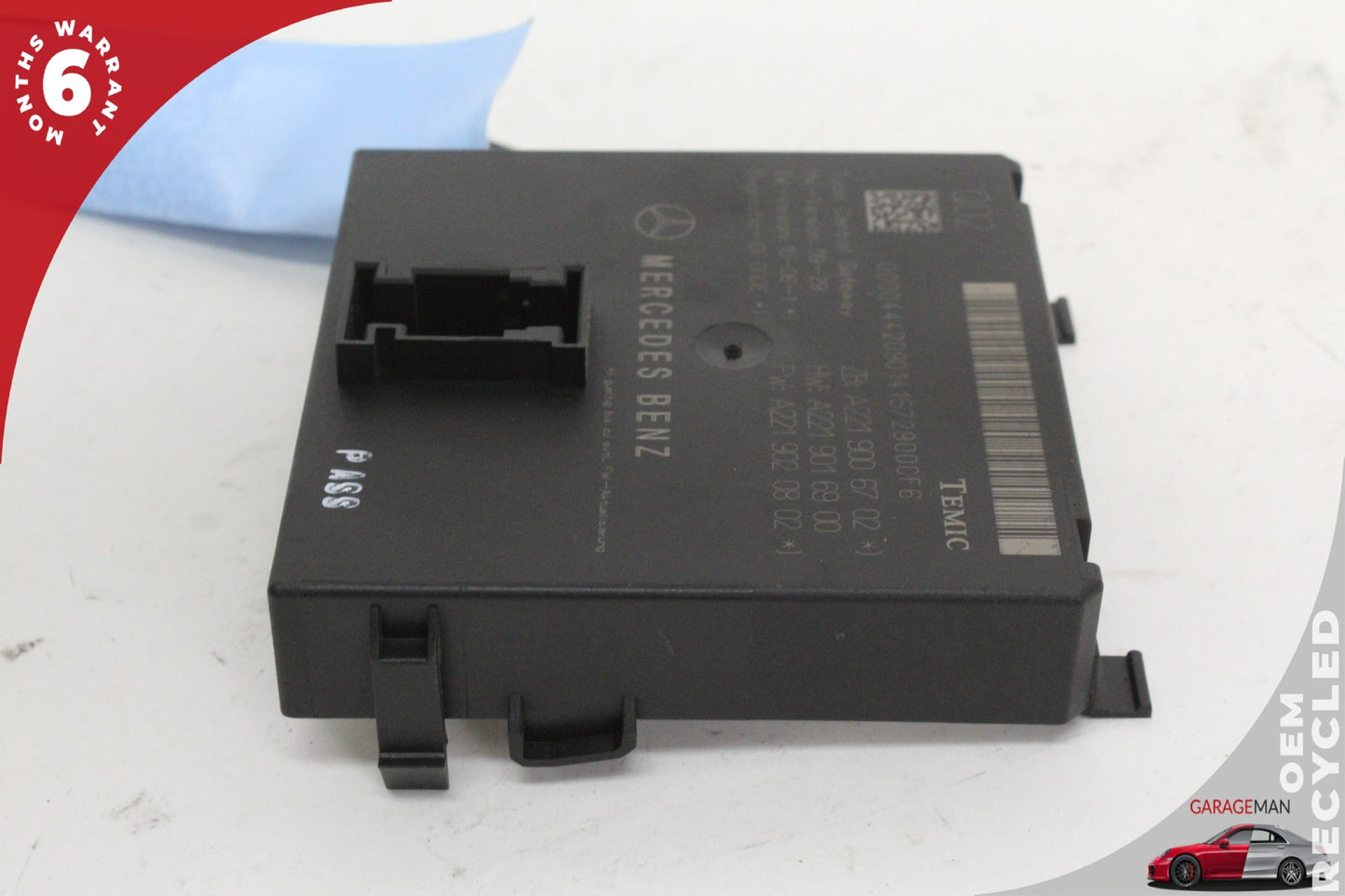 2007-2014 Mercedes W221 S550 Central Gateway Control Module Unit 2219006702 OEM