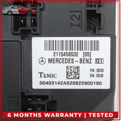 2003-2011 Mercedes W211 E350 E320 BCM Body Control Module Unit 2115458532 OEM