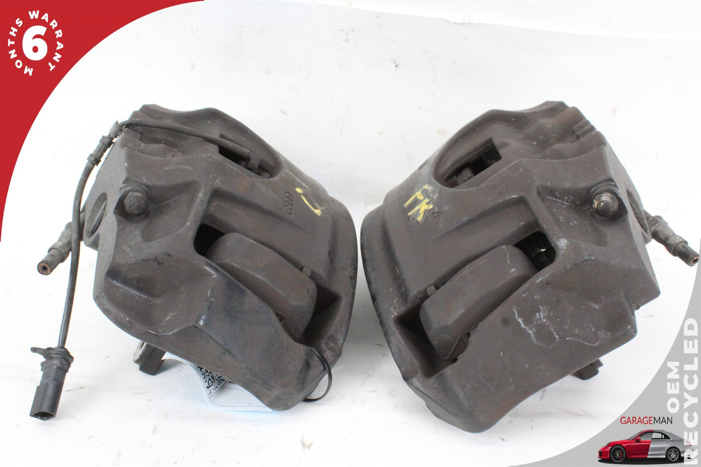 2013-2017 Audi SQ5 Q5 Front Left and Right Side Brake Caliper Set 8R05BG OEM