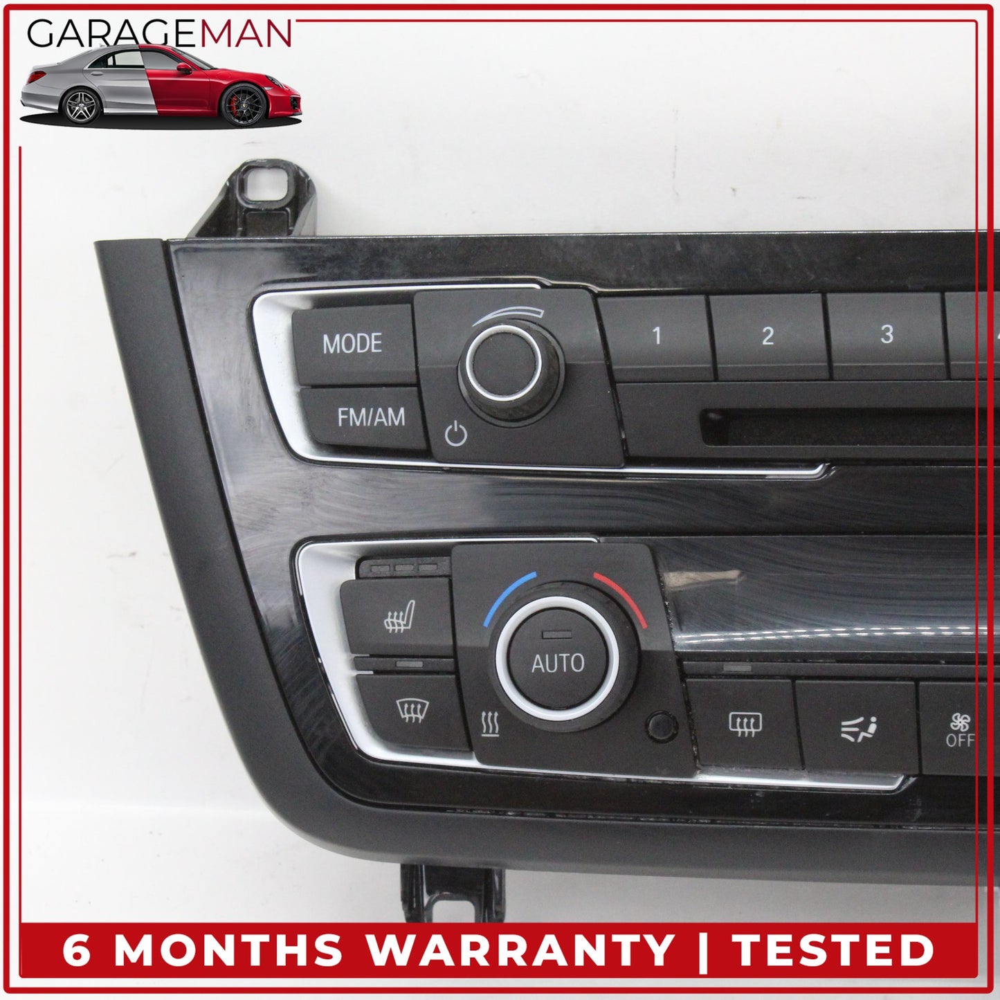 2012-2020 BMW 430i 435i 440i A/C AC Climate Temperature Radio Control Switch OEM