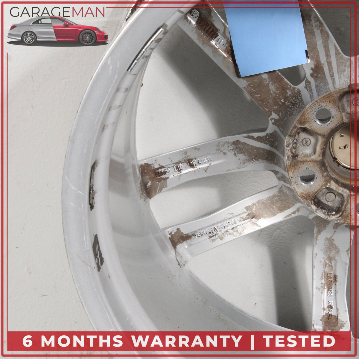 2011-2018 Audi A8 S8 A7 Front or Rear Side Wheel Rim 9JX20H2ET37 4H0601025BS OEM