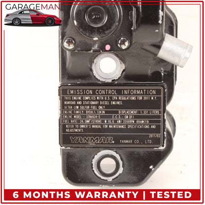 Yanmar 3TNV82A-SYB 3 Cyl Diesel Engine Cylinder Head Valve Cover AM882142