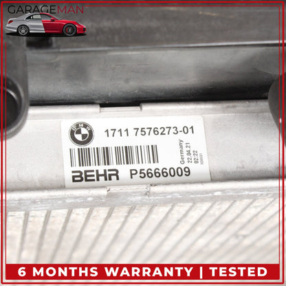 2010-2014 BMW X5 X6 E70 Water Cooling Radiator A/C Condenser Aux Cooler OEM