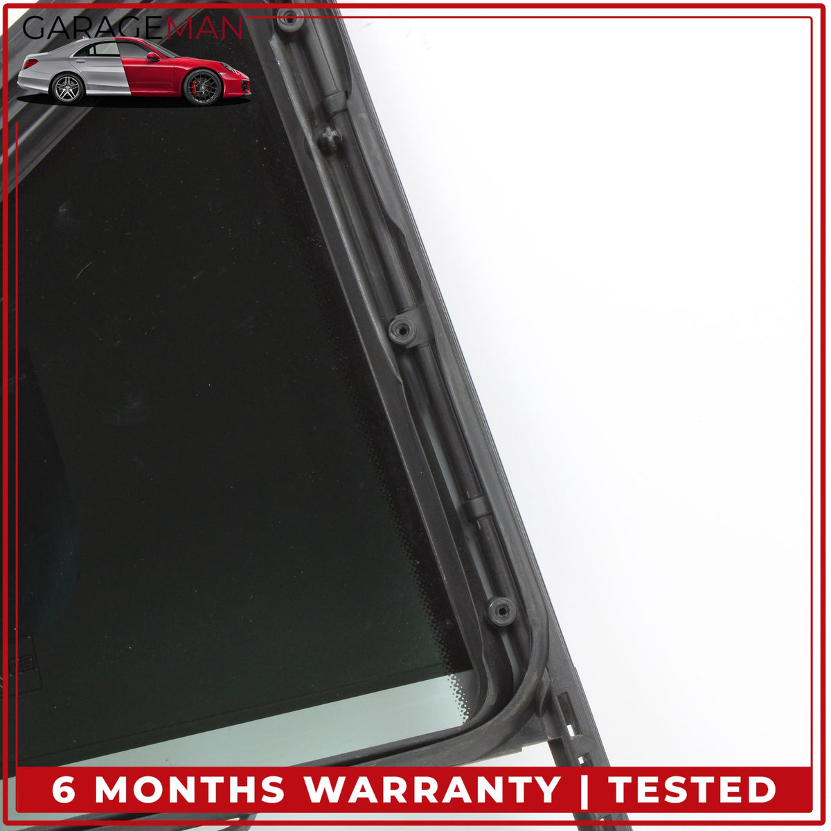 2015-2021 Mercedes-Benz C300 W205 Rear Left Door Fixed Window Glass A2057300555 OEM