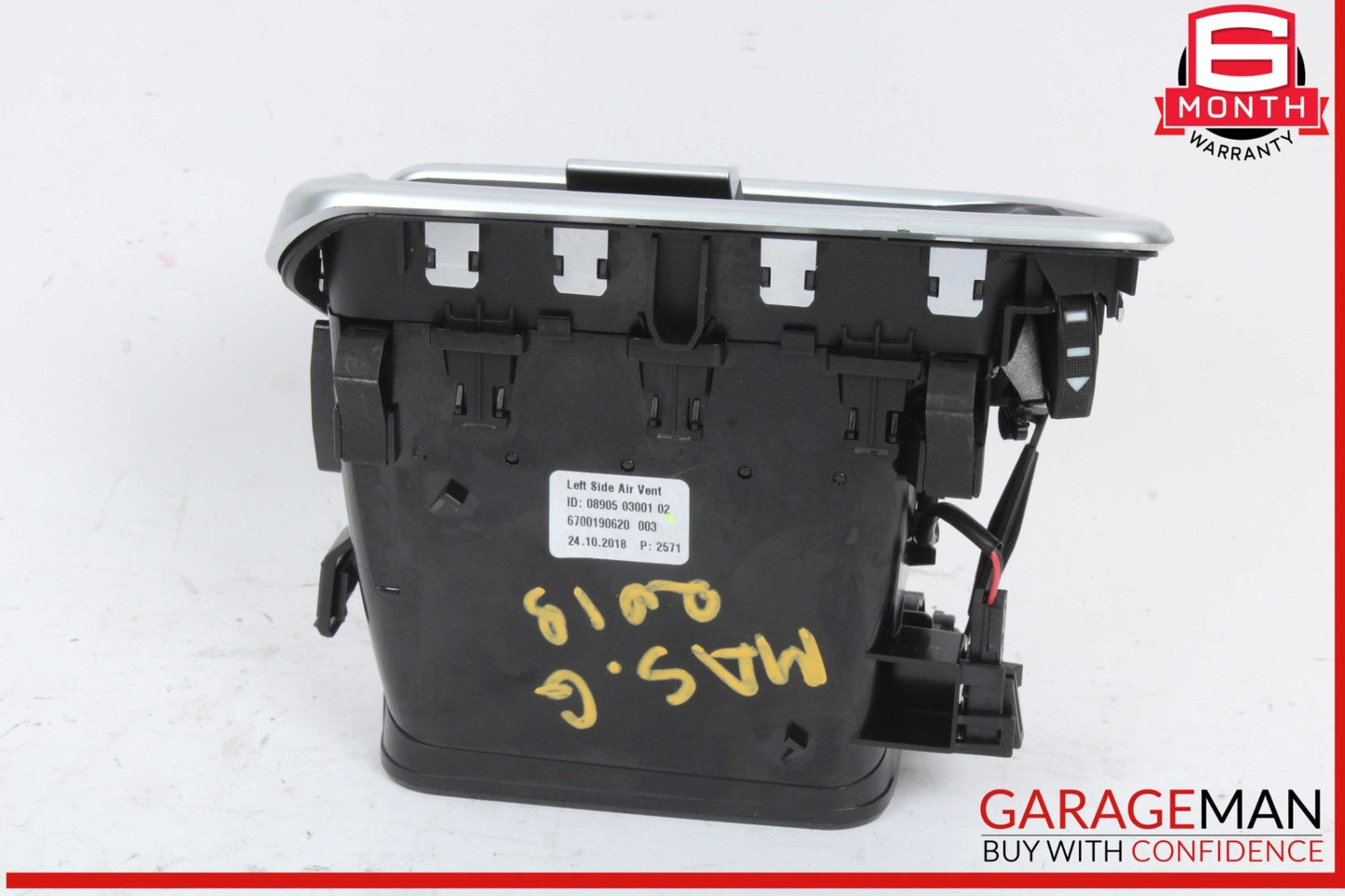 2014-2022 Maserati Ghibli Left Dash Air Vent 670019062 Genuine