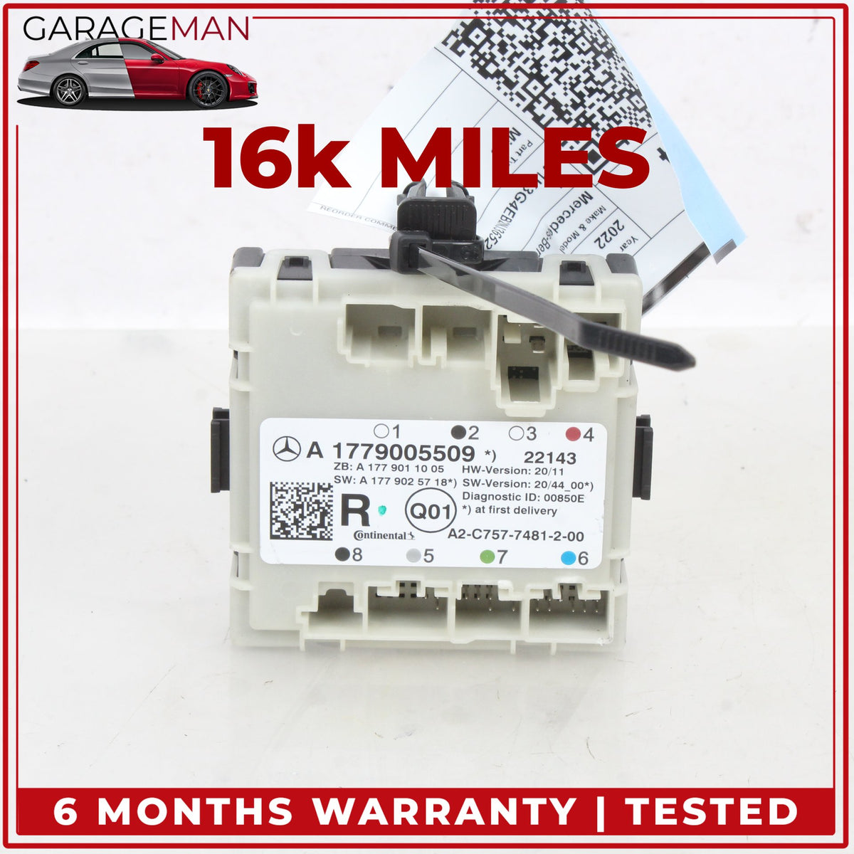 2014-2025 Mercedes W177 A220 CLA250 Rear Left or Right Door Control Module OEM