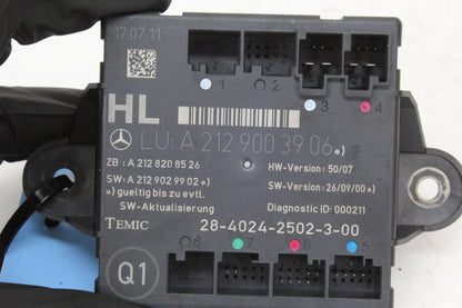 2008-2014 Mercedes C250 CDI W204 Left Rear Door Control Module 2129003906