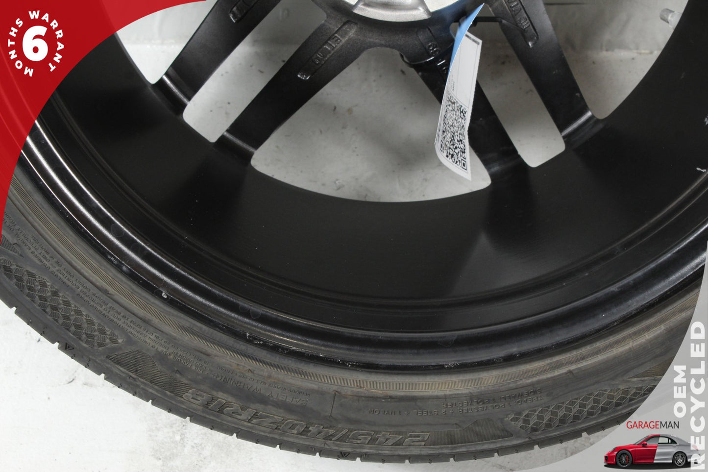 2015-2021 Mercedes-Benz C300 W205 Wheel Rim 18x9.5J w/ Tire A2124010300