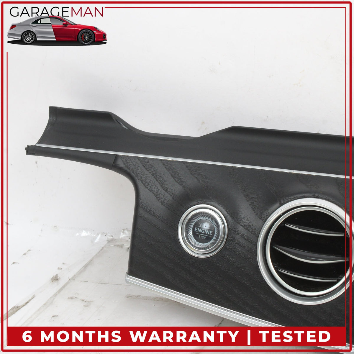 2017-2023 Mercedes W213 E300 E400 Center Dashboard Dash Trim Molding Assy OEM