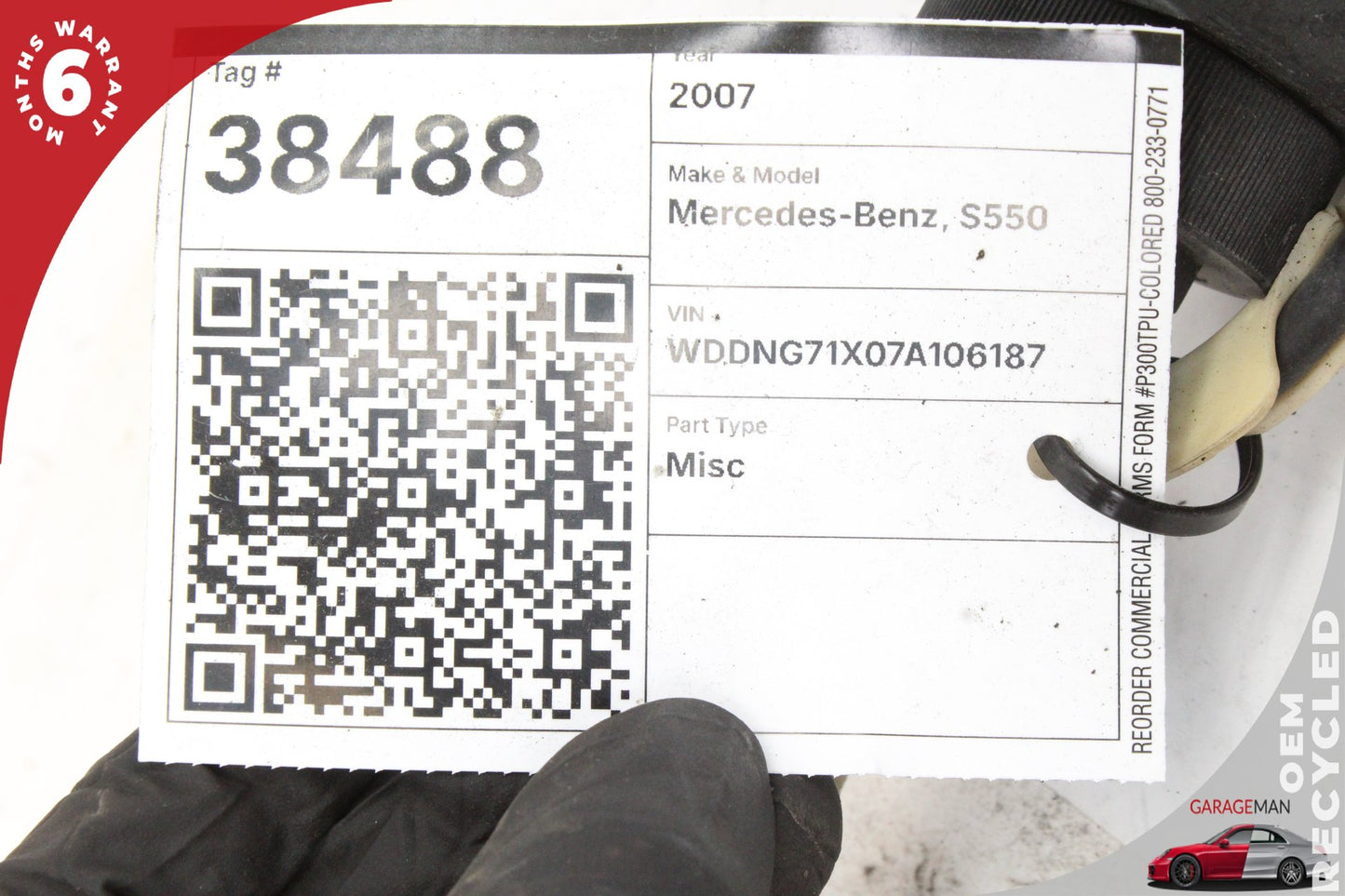 2007-2014 Mercedes W221 S550 Electric Parking Brake Actuator 2214302249 OEM