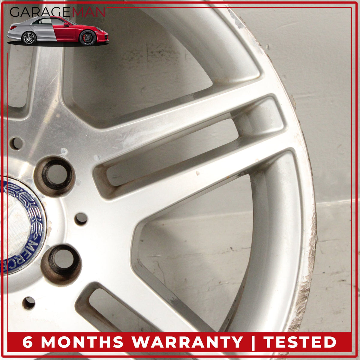 2008-2014 Mercedes C250 W204 Front Wheel Tire Rim 7.5Jx17H2 ET47 2044014502 OEM