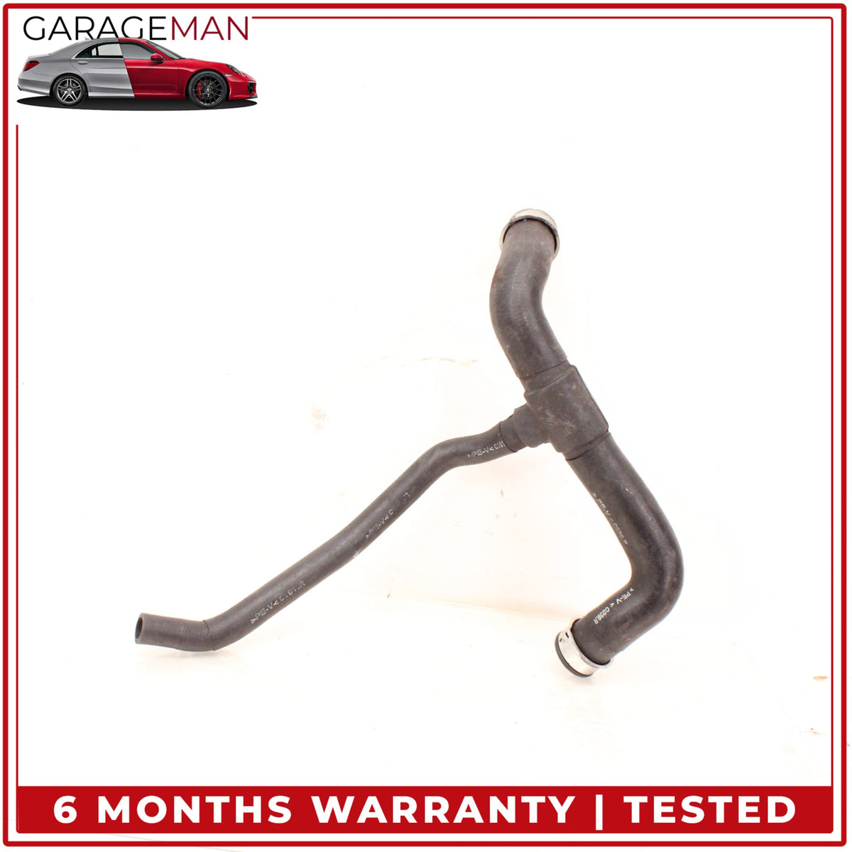 2010-2013 Mercedes W221 S400 Hybrid Lower Radiator Coolant Hose Pipe OEM