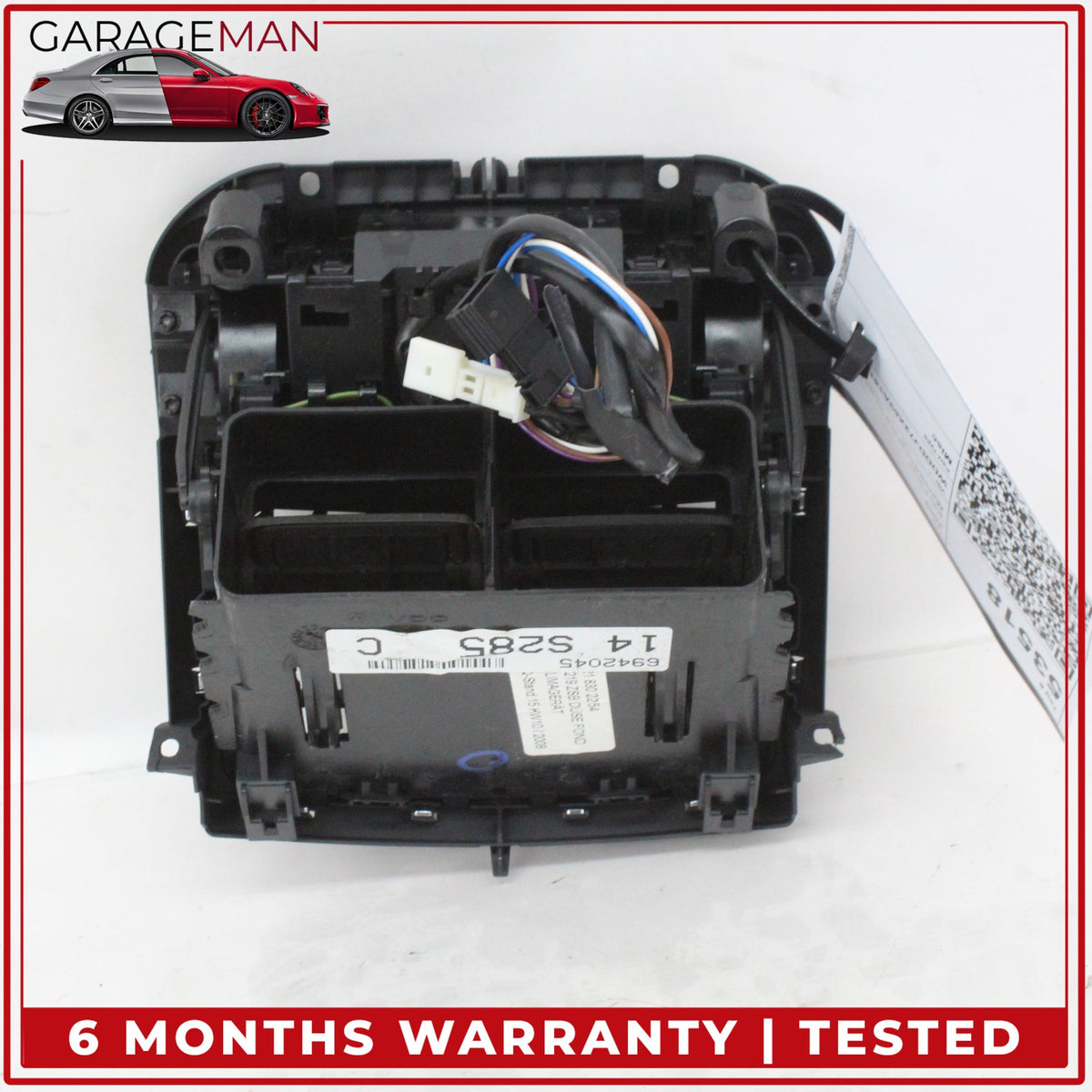 2006-2011 Mercedes W219 CLS550 Rear Center Console A/C Air Vent Trim Panel OEM