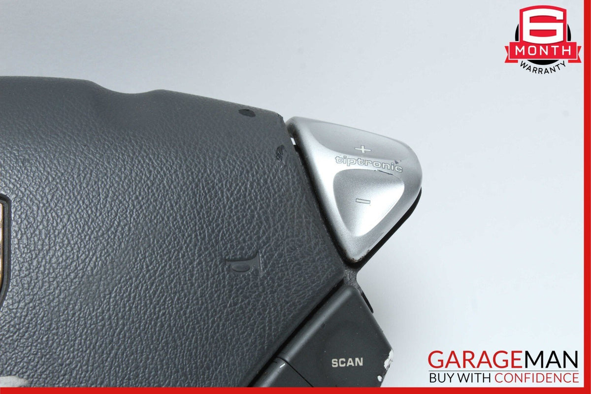03-10 Porsche Cayenne 955 957 Steering Wheel Airbag Air Bag Black OEM