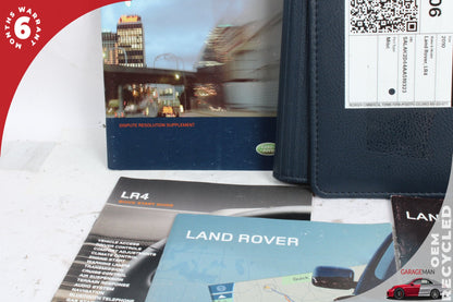 2010 Land Rover LR4 L319 SUV Owner Owner's Operator Manual Booklet OEM