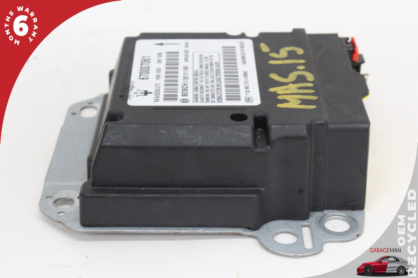 2014-2016 Maserati Ghibli Airbag Air Bag SRS Sensor Control Module 670007061 OEM