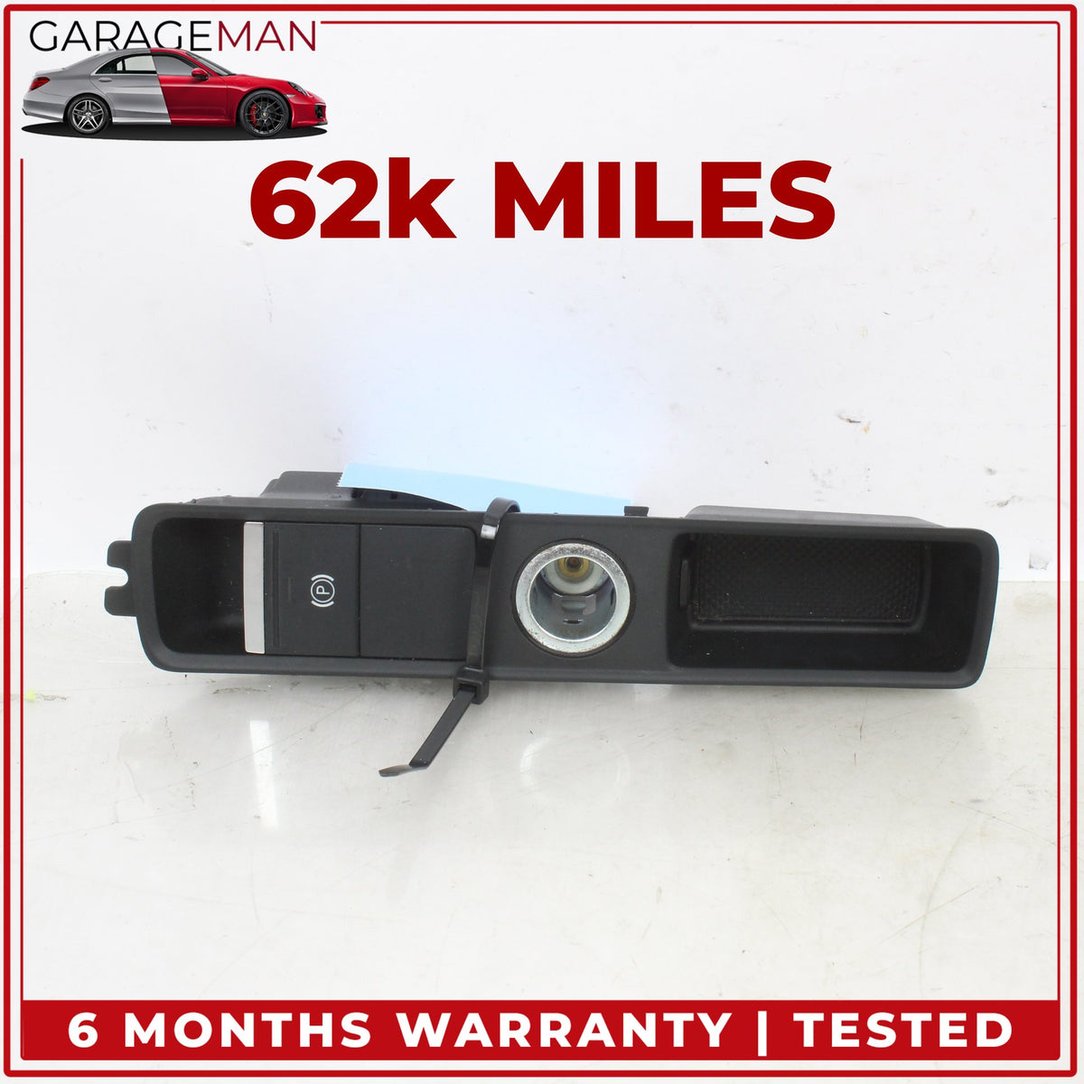 2019-2025 Audi Q3 Electric Parking Brake Control Switch w/ Trim 83B863349 OEM