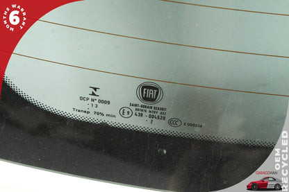 2013 Fiat 500e Hatchback Trunk Lid Panel Assembly 68081978AE