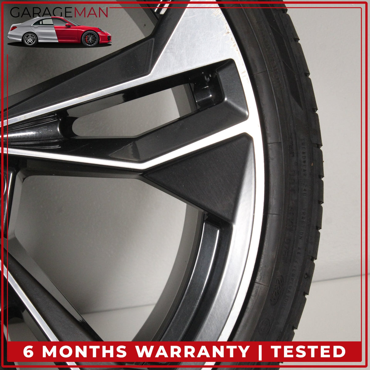 2017-2024 Audi A5 S5 Front or Rear Wheel Rim w/ Continental Tire 9JX20H2ET34 OEM