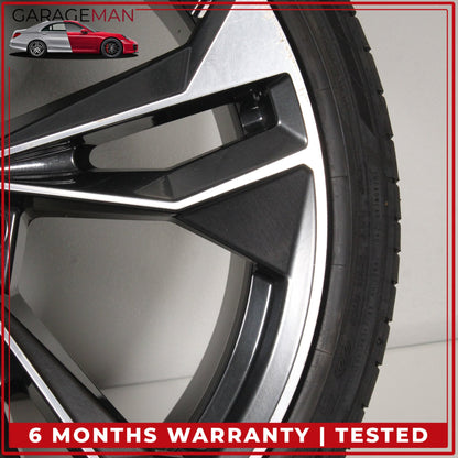 2017-2024 Audi A5 S5 Front or Rear Wheel Rim w/ Continental Tire 9JX20H2ET34 OEM
