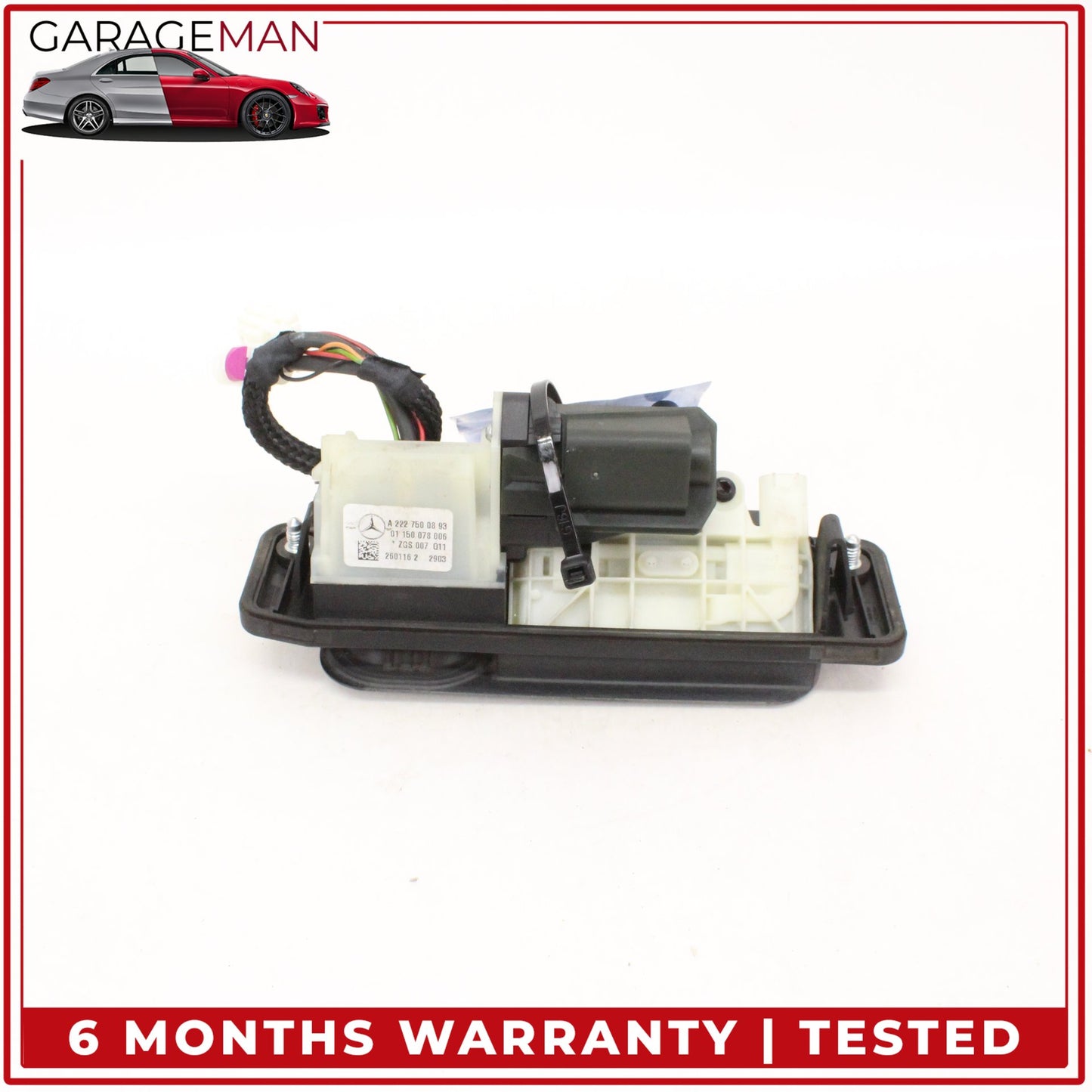 2014-2020 Mercedes W205 C300 Rear Trunk Release Handle w/ Camera 2227500893 OEM