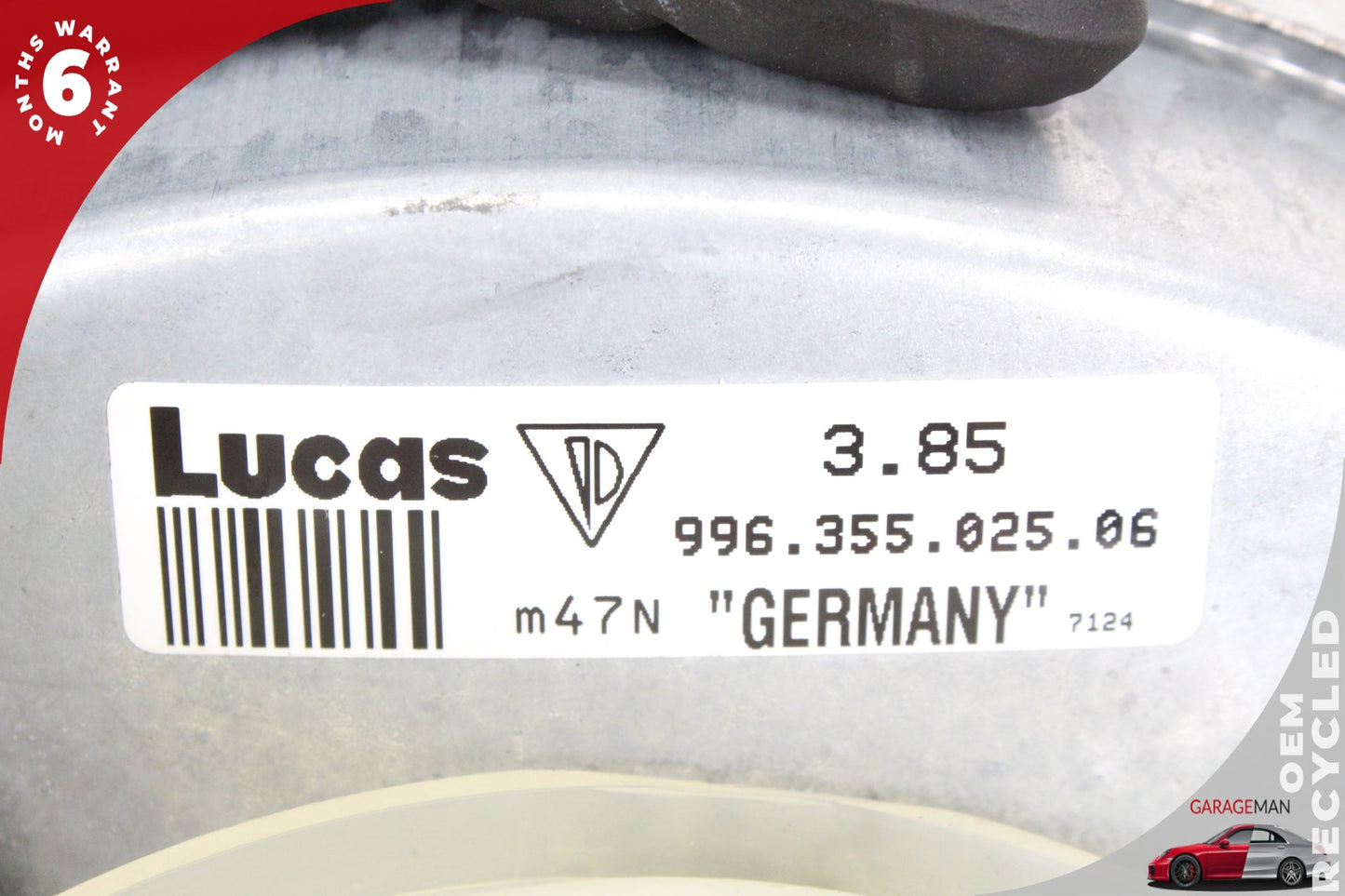 1997-2004 Porsche 911 Boxster 986 Power Brake Booster Master Cylinder OEM
