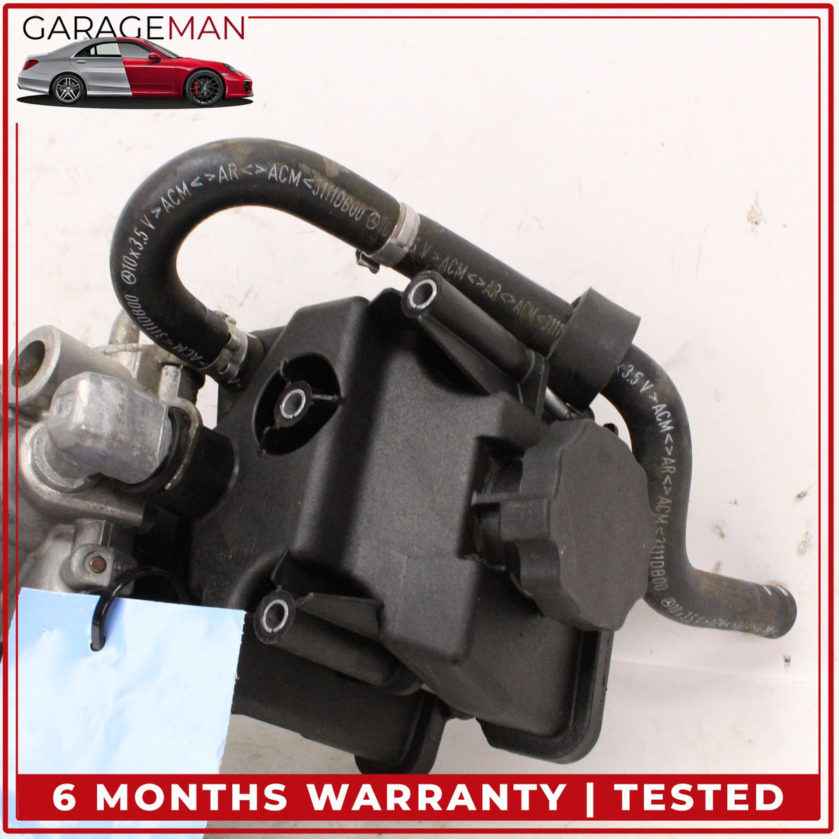 2008-2011 Mercedes-Benz C300 W204 Power Steering Pump Reservoir Tank 0004602383 OEM