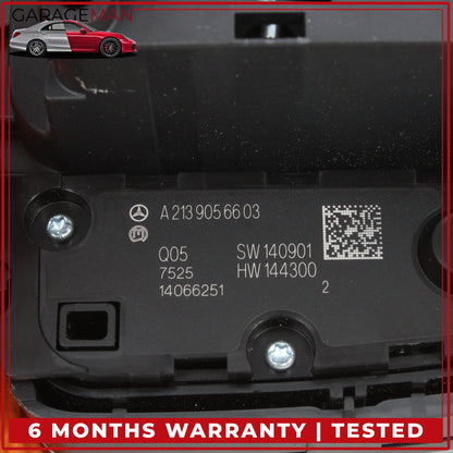 2017-2023 Mercedes W213 E300 Front Multifunction Combination Control Switch OEM