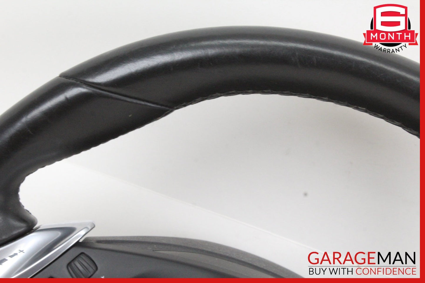 2013-2016 Porsche Cayman 981 Front Left Steering Wheel Black 99134780341 OEM