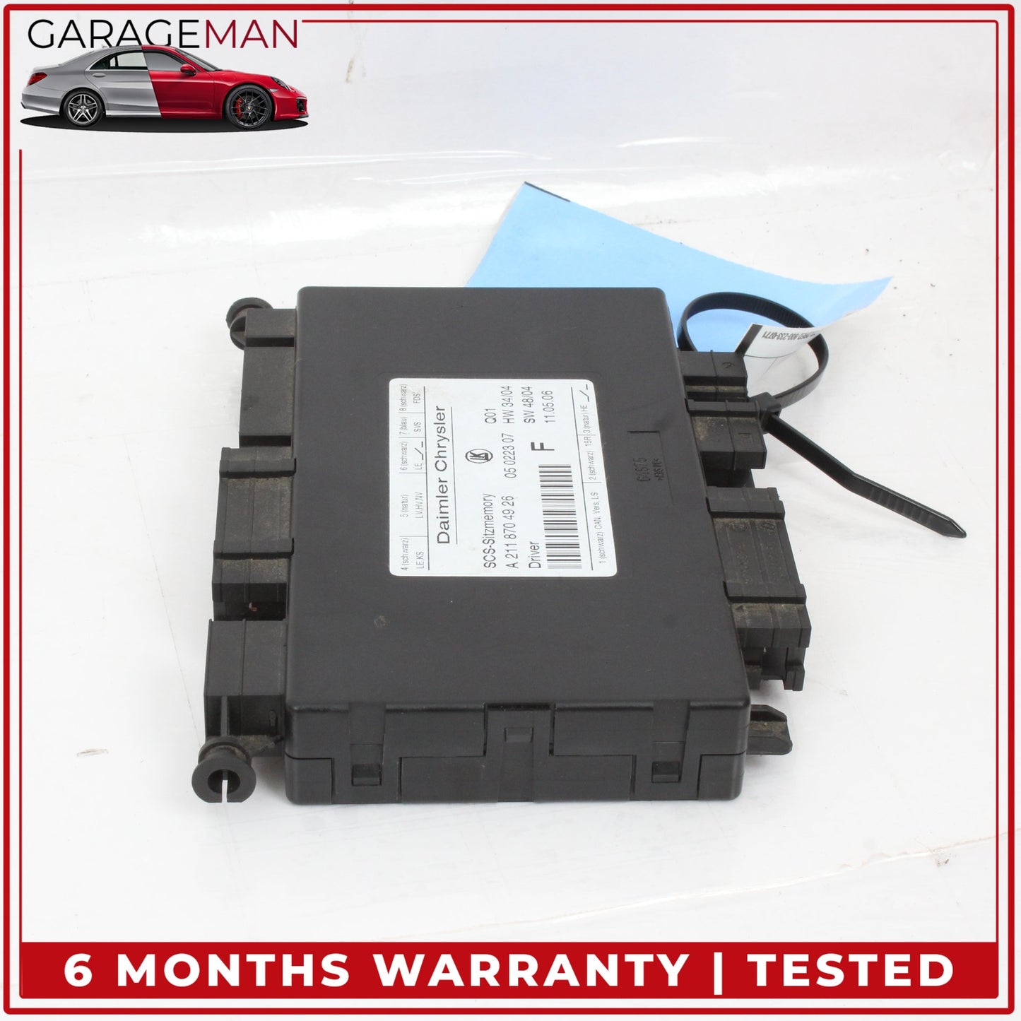 2003-2012 Mercedes W211 E350 GL450 Front Left Seat Control Module 2118700526 OEM