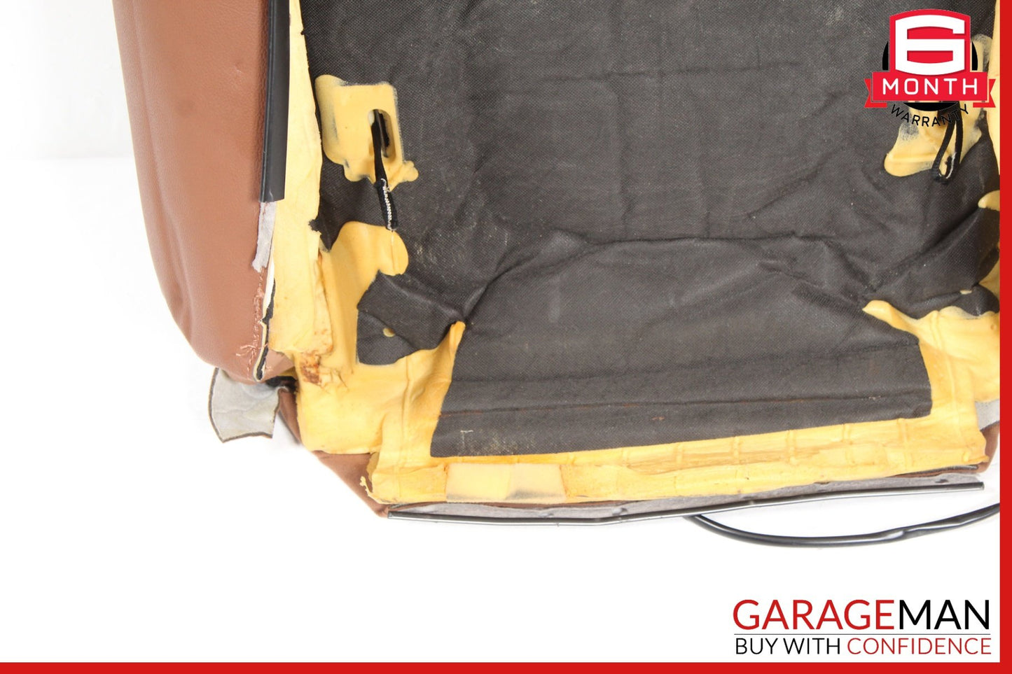 2014-2017 Maserati Ghibli Front Left Side Upper Seat Cushion Brown 673002961 OEM