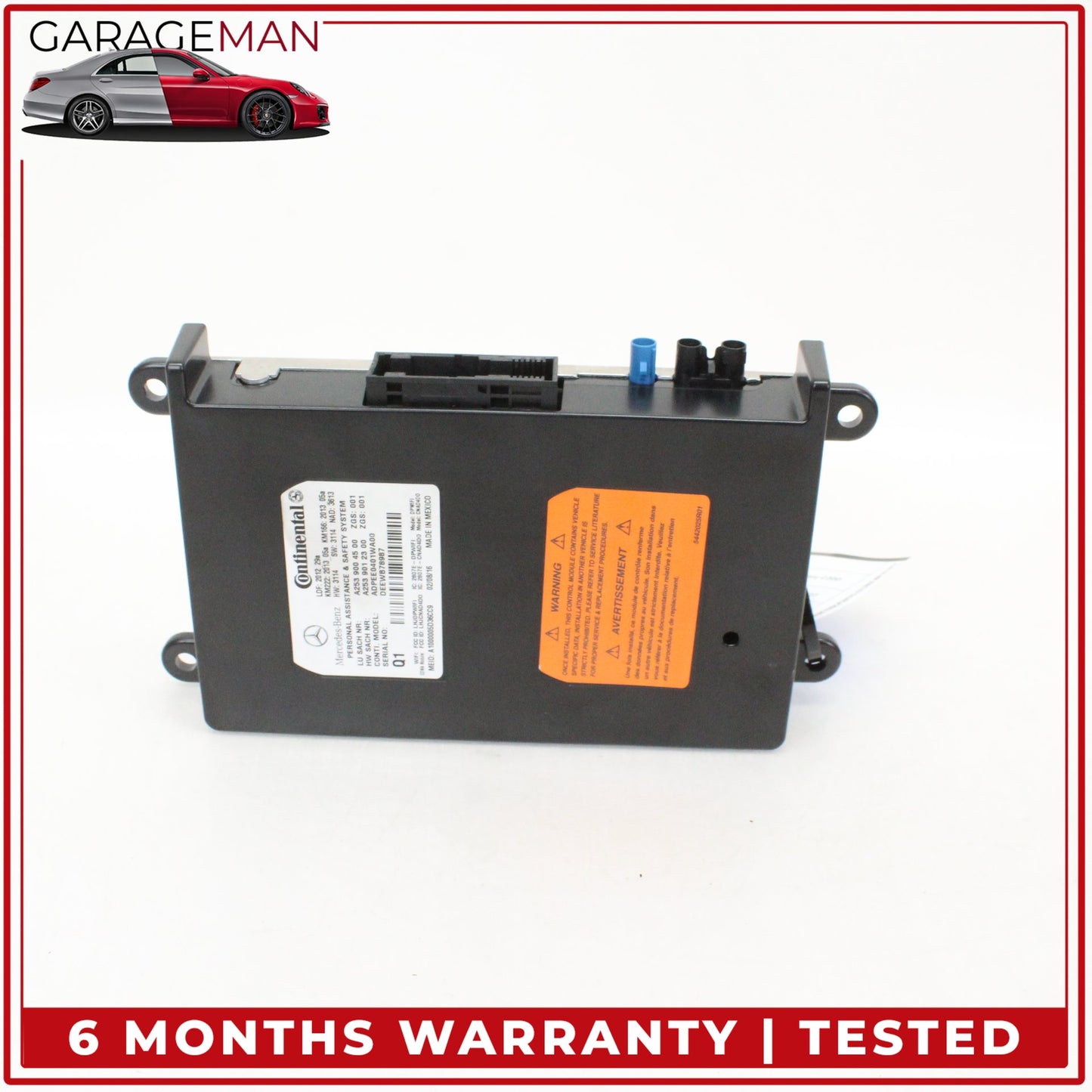 2015-2017 Mercedes W205 C300 E400 Tele Aid Control Module Unit 2539004500 OEM