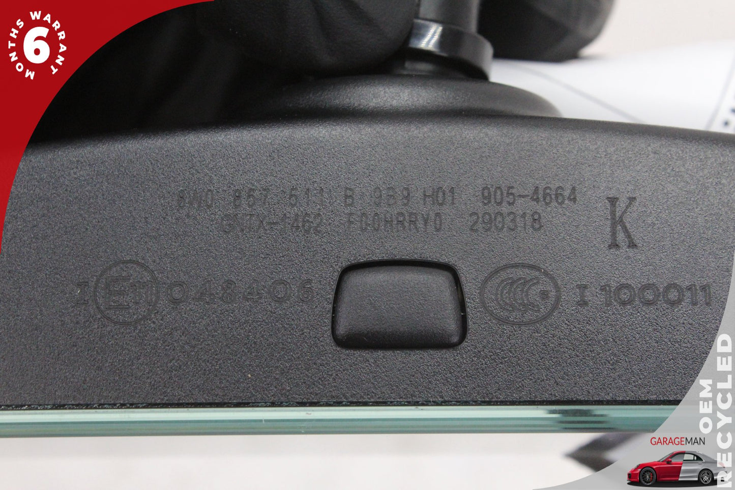 2017-2024 Audi SQ5 Q5 Q7 Front Upper Windshield Rear View Mirror 8W0857511B OEM