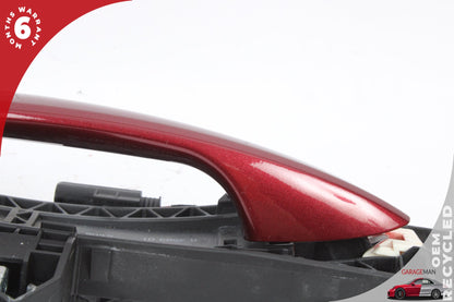 2012-2018 Mercedes W218 CLS550 Right Passenger Side Exterior Door Handle Red OEM