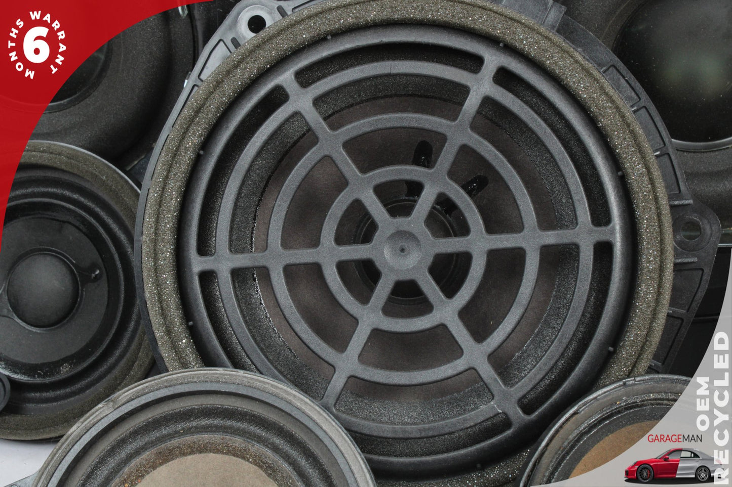 2012-2018 Audi A6 Sedan Front/Rear Left and Right Side Audio Speakers Set of 12