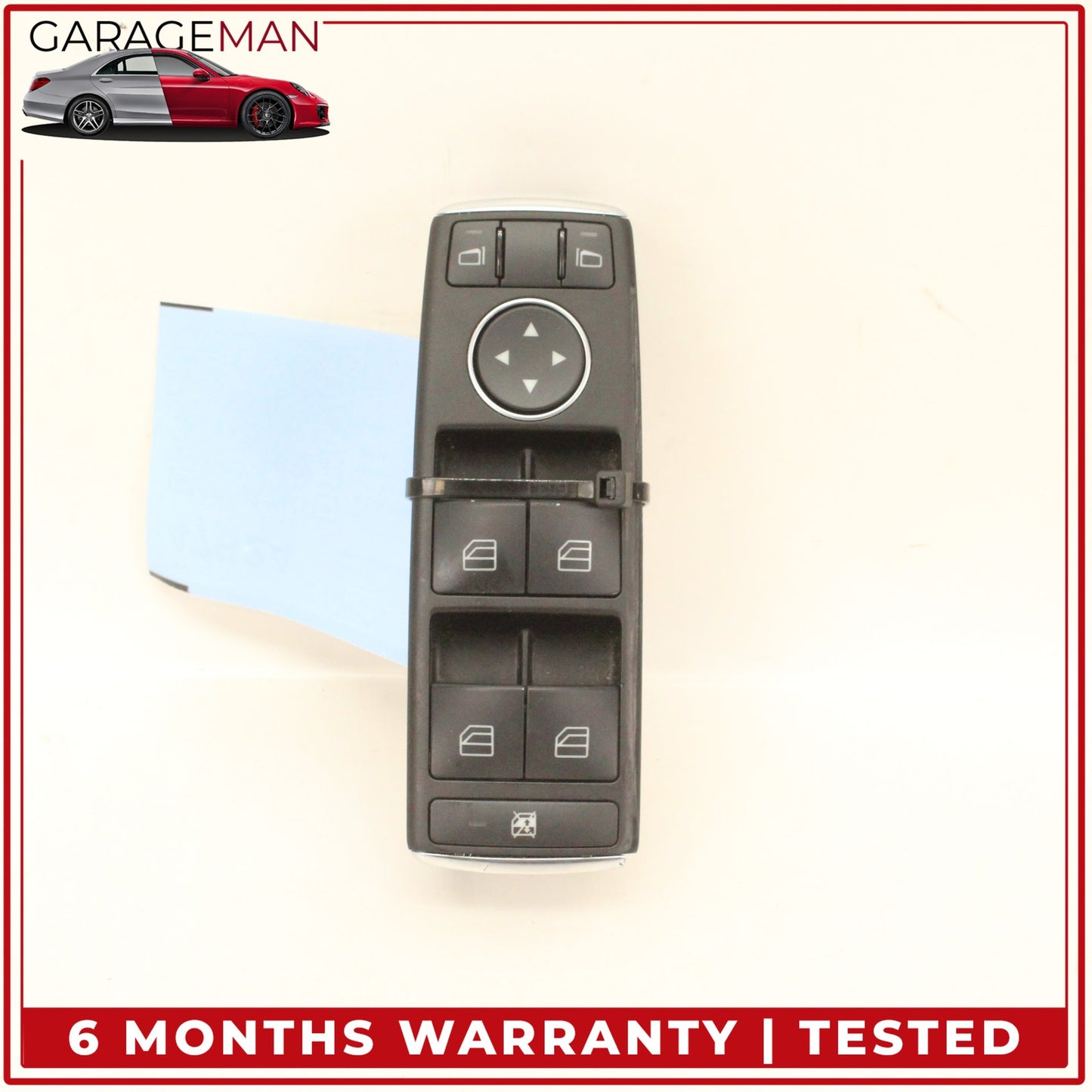 2012-2018 Mercedes-Benz CLS550 W218 Sedan Front Left Master Window Control Switch 2129056000 OEM