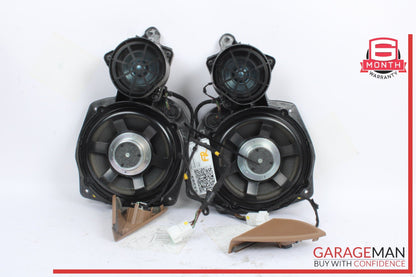 2007-2009 Mercedes W221 S550 Front Left and Right Door Audio Speaker Set OEM