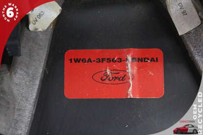 2002-2005 Ford Thunderbird Leather Wrapped Black and Red Steering Wheel OEM