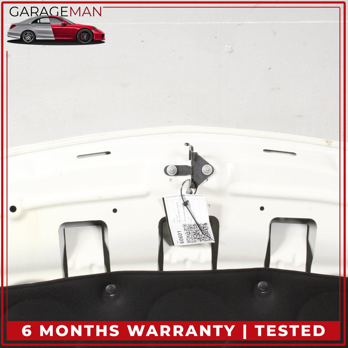 2014-2019 Mercedes C117 CLA250 Sedan Front Hood Bonnet Panel Calcite White OEM