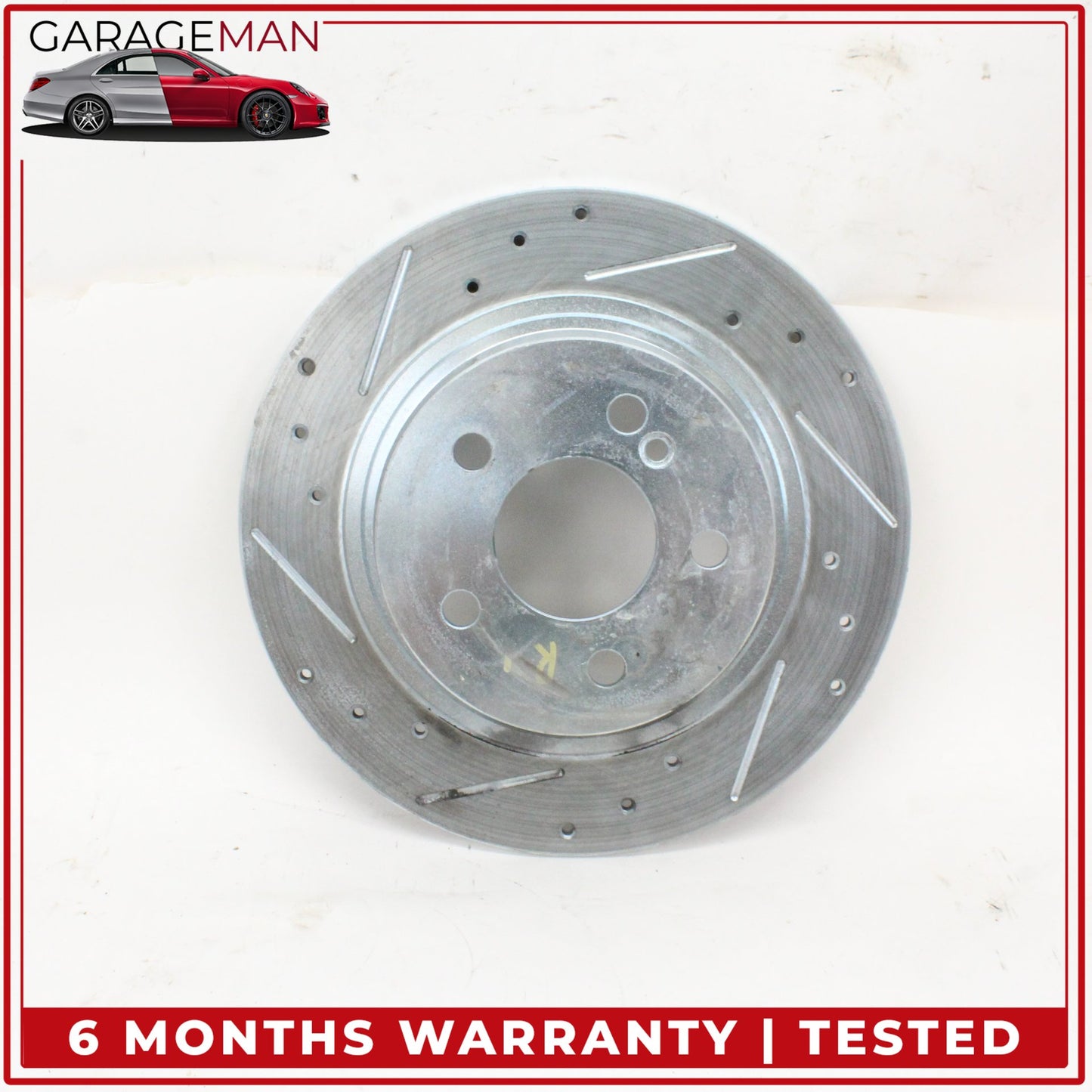 2008-2014 Mercedes W204 C250 Rear Left and Right Side Brake Rotor Disc Set OEM