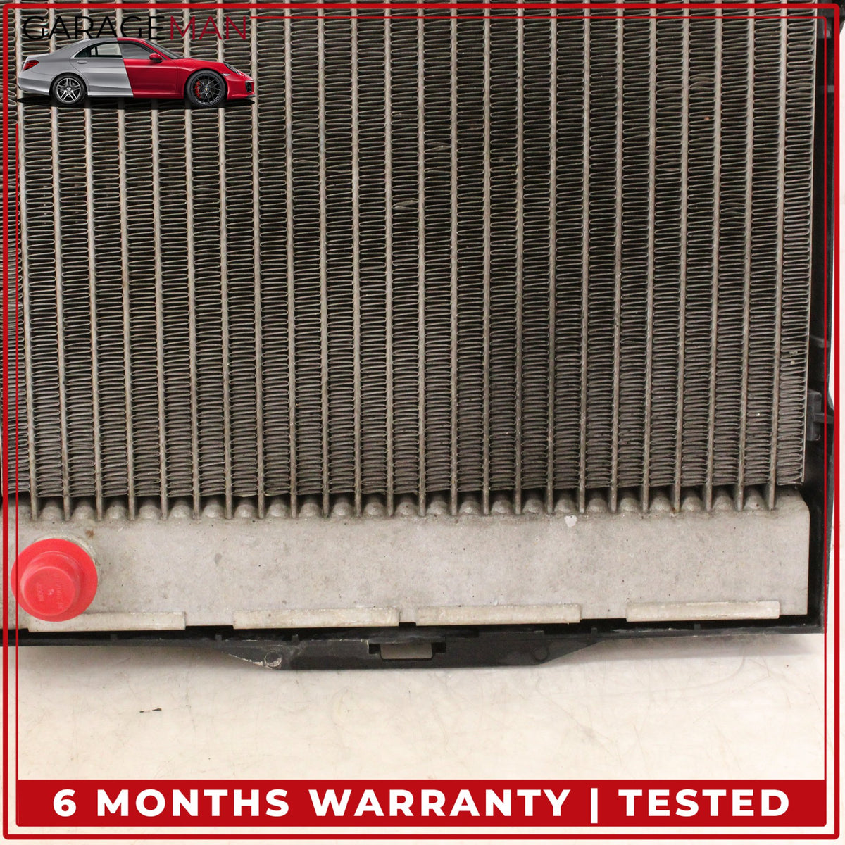 2009-2019 BMW 640i 650i 750i Front Right Side Auxiliary Radiator 7802662 OEM