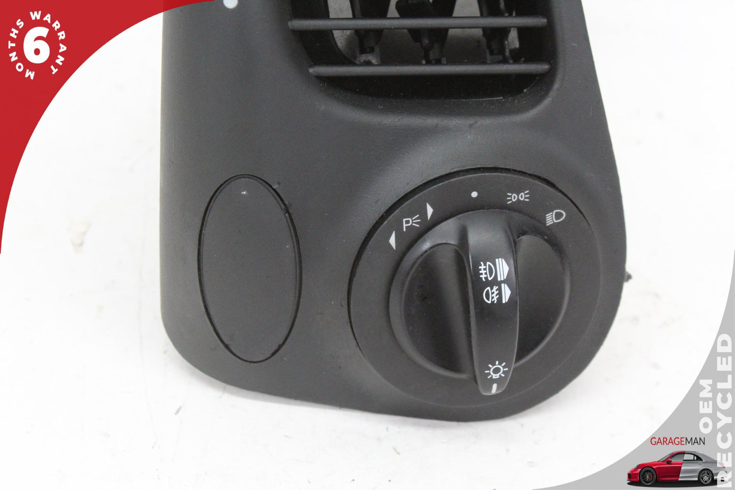 1999-2005 Porsche 911 996 Coupe Left Dash Air Vent Black 99655222505 OEM